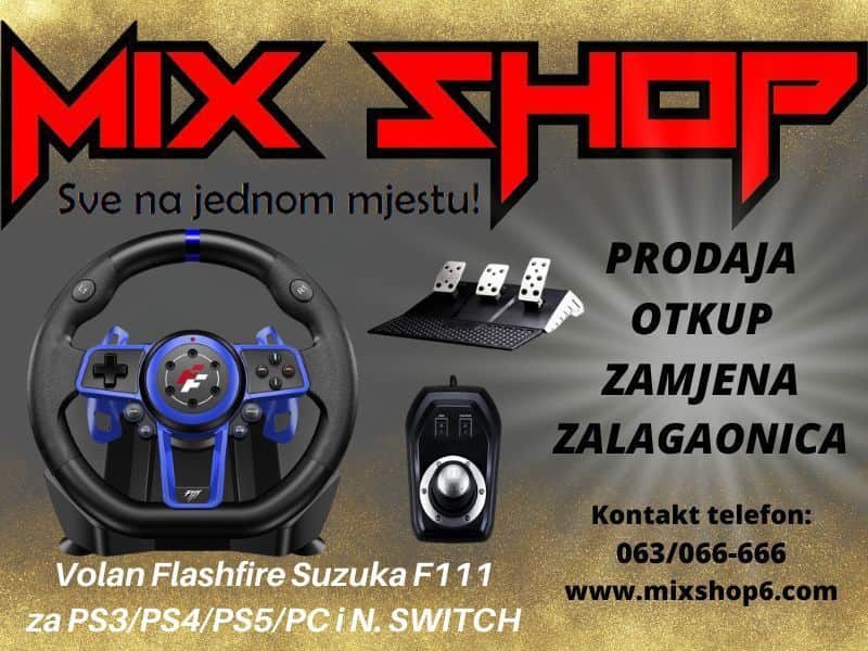Flashfire SUZUKA F111 PS4 PS5 Playstation 3 4 5 Nintendo Switch