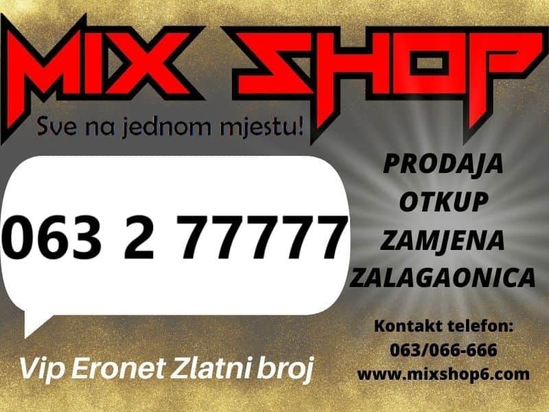 *063-277-777* ERONET GOLD ZLATNI BROJ TOP VIP BROJEVI