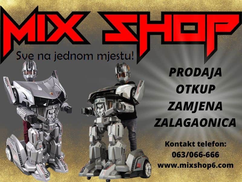 ROBOT TRANSFORMER Dječiji dječji autić auto akumulator za djecu