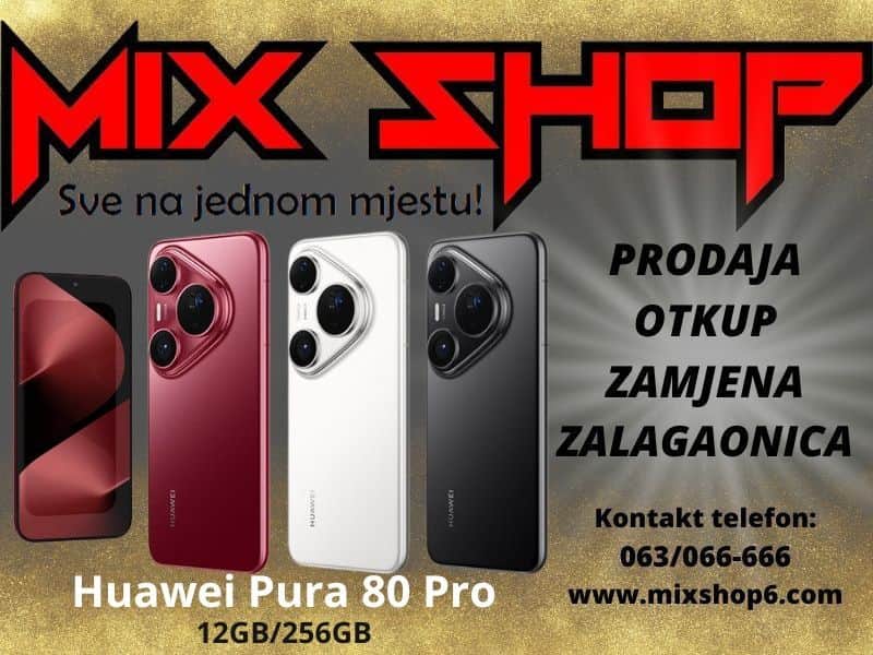 Huawei Pura 80 Pro 12gb/256gb *Novo*Garancija*Zamjena* 256 GB 5G