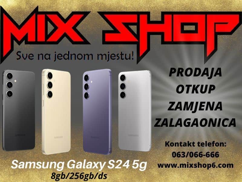 Samsung Galaxy S24 5G 256GB *Novo*Garancija*Zamjena* ds