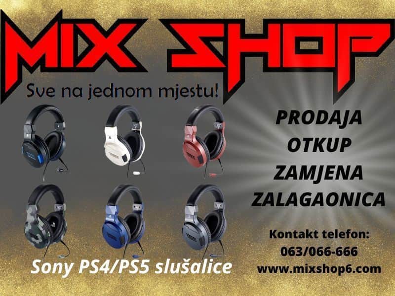 Sony Playstation 4 i 5 PS4 PS5 3.5mm In-Ear Stereo HeadSet 3.5 mm