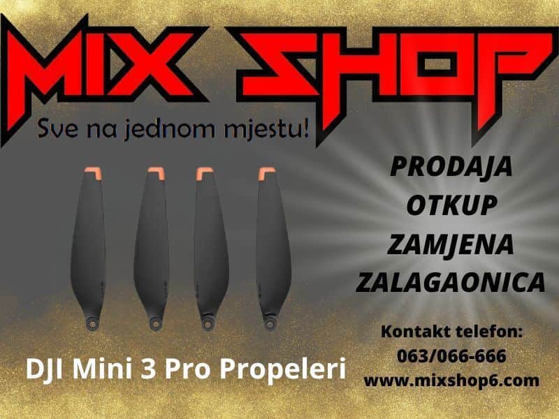 ORIGINAL DJI MINI 3 PRO Propeleri 4 KOMADA propeler 4X propellers