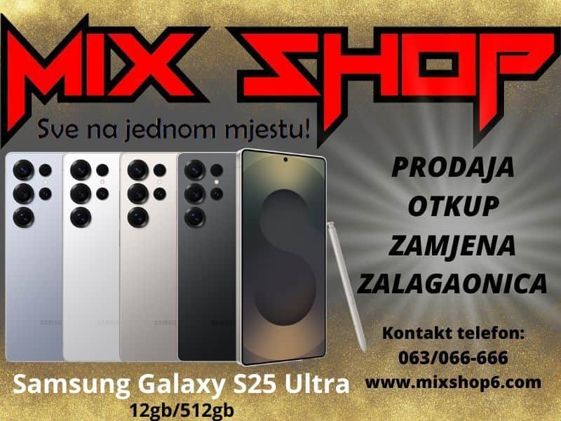 Samsung Galaxy S25 ULTRA 5G 12/512GB *Garancija*Zamjena* 12GB GB