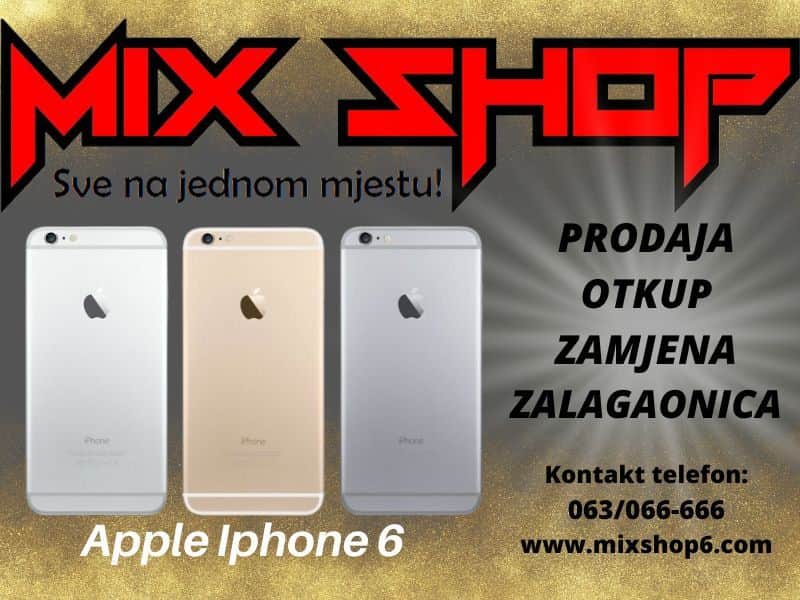 APPLE IPHONE 6 *TOP STANJE* *Garancija* *3 boje*