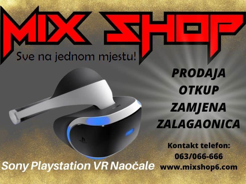 SONY PLAYSTATION VR NAOČALE virtualna realnost 4 ps4