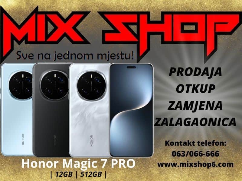 HONOR MAGIC 7 PRO 12/512GB *Garancija*Zamjena* Magic7 12GB Huawei