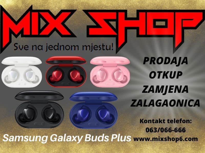 SAMSUNG GALAXY BUDS PLUS Bežične Bluetooth Wireless AKG EarBuds