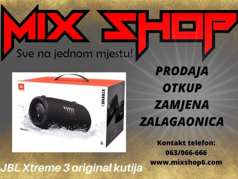 ORIGINAL KUTIJA za JBL XTREME 3 bežični prenosivi zvučnik