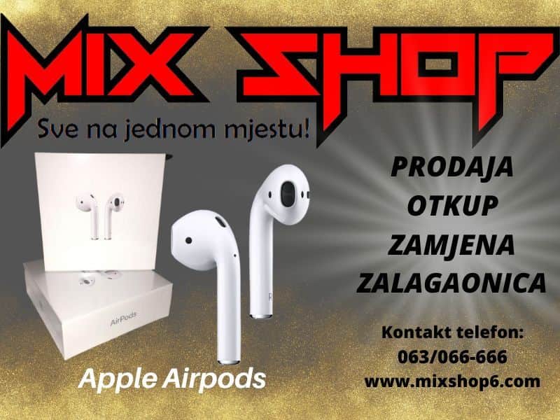 APPLE AIRPODS Bežične Wireless Bluetooth Iphone WiFi wi fi