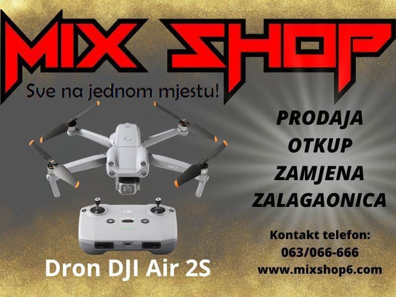 DRON DJI AIR 2S sa daljinskim *Novo*Garancija* 2 S gl