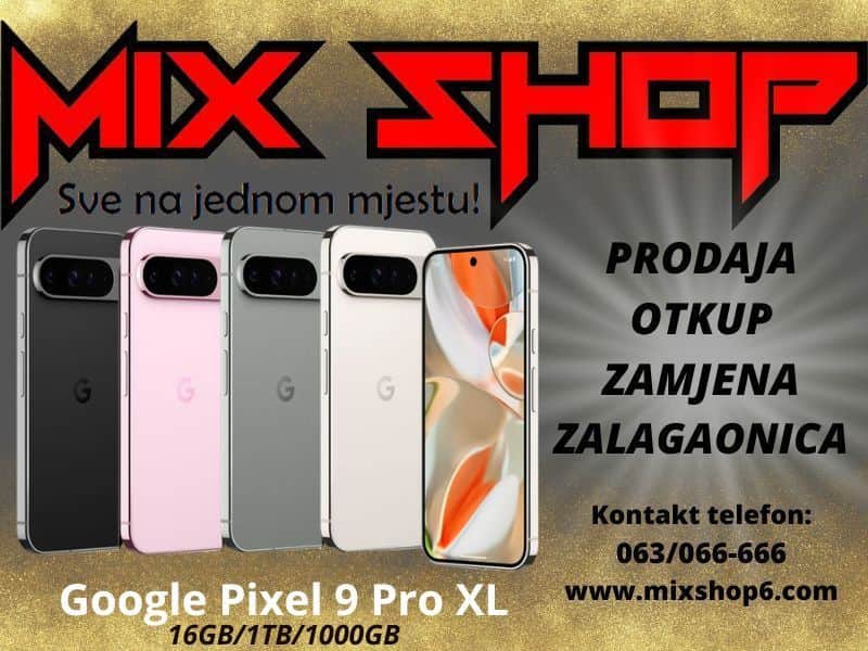 Google Pixel 9 PRO XL 16GB/1TB *Novo*Garancija*Zamjena* 16 GB