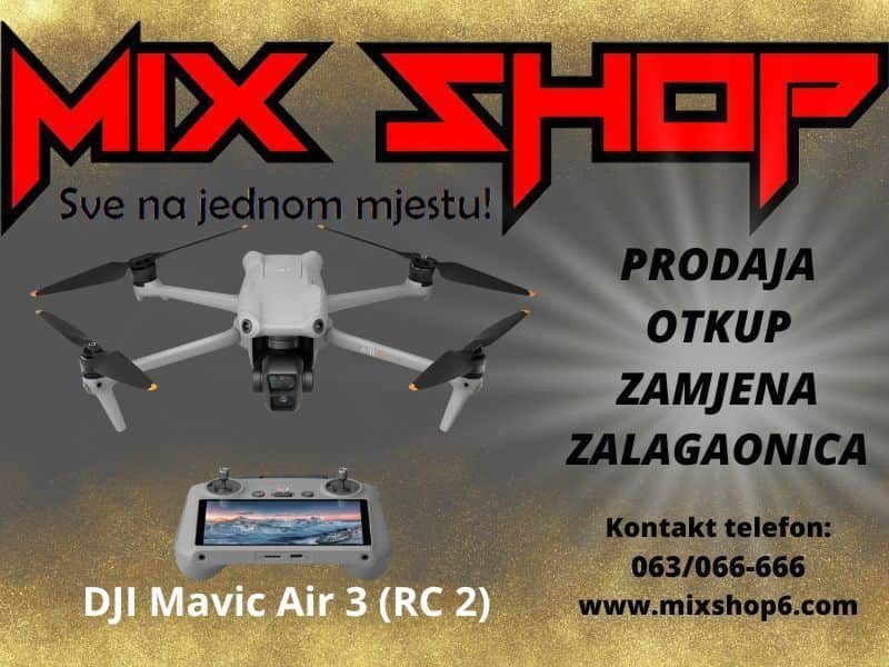 DJI MAVIC AIR 3 RC2 FMC *Novo*Garancija* Fly More Combo Kit gl 2