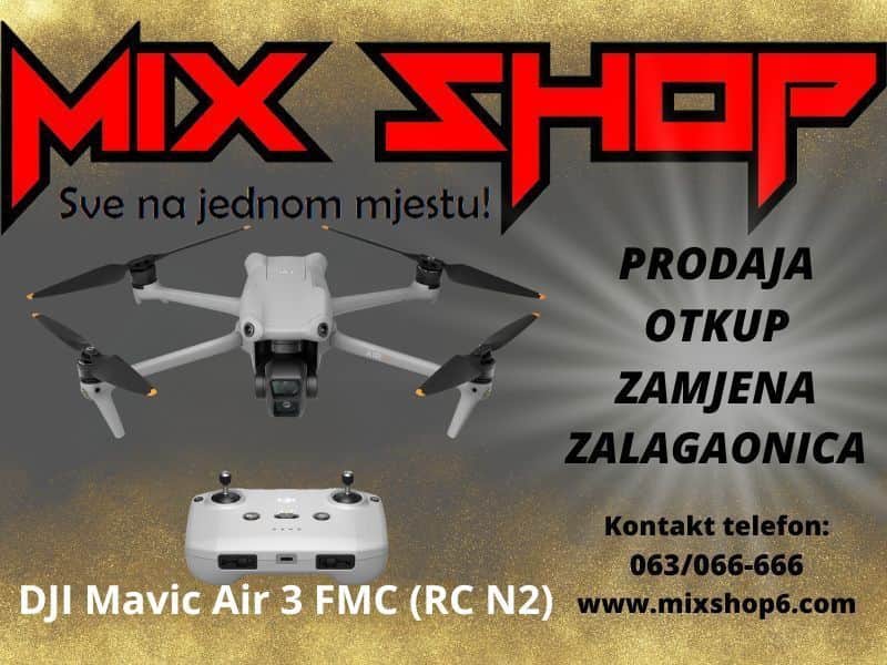 DJI MAVIC AIR 3 RC N2 FMC *Novo*Garancija* Fly More Combo gl N 2