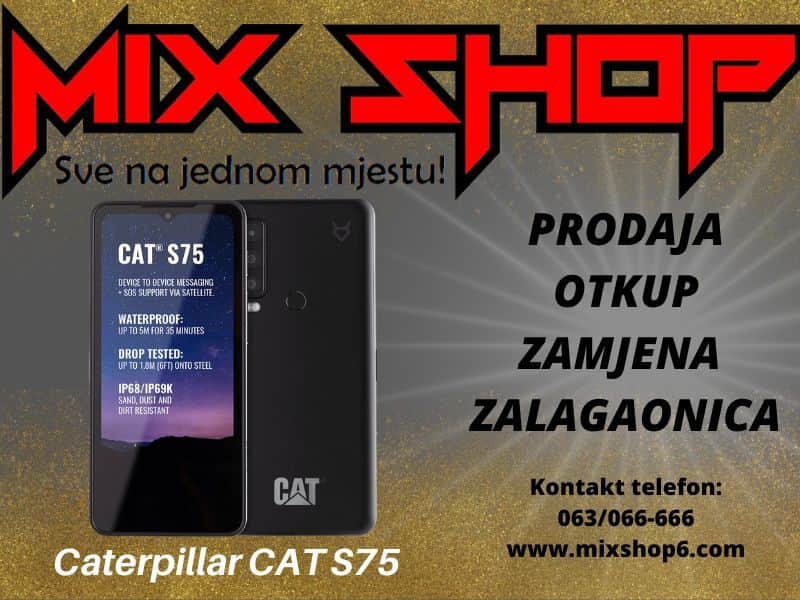 CAT CATERPILLAR S75 5G 6/128GB *Garancija*Zamjena* 6GB GB