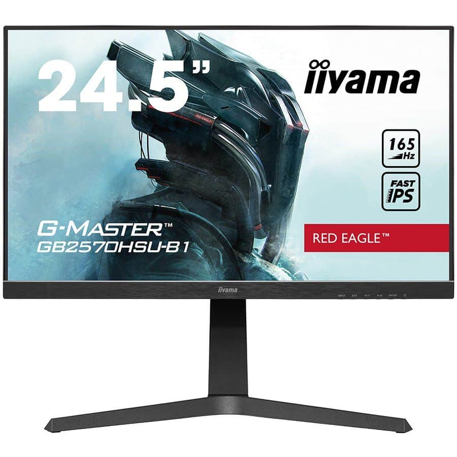 IIYAMA G-Master Red Eagle 24.5" GB2570HSU-B1 - Gaming Monitor