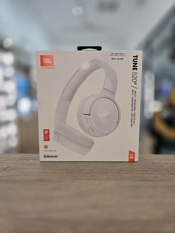 Slusalice JBL Tune 520 BT 520BT Bluetooth Wireless White