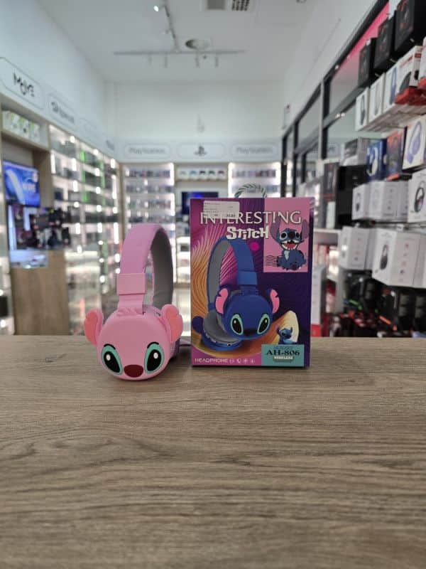 Bluetooth slusalice Stitch Stich Pink
