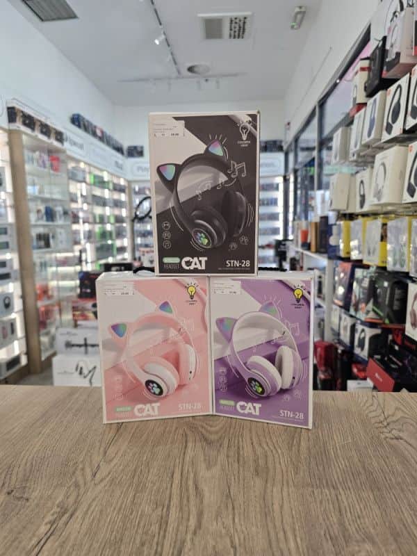 Djecije bluetooth slusalice Cat Ear