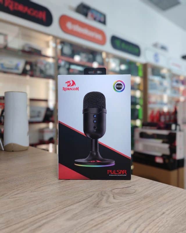 Redragon Pulsar gaming streaming mikrofon