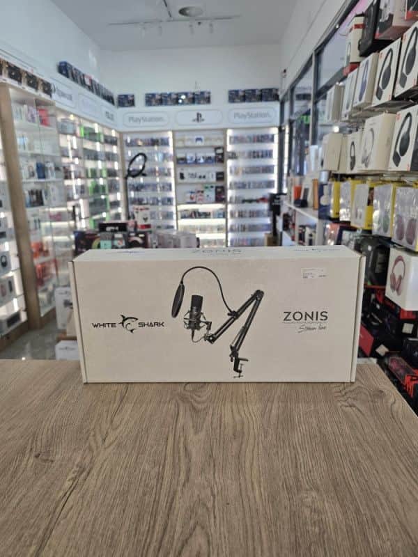 Gaming streaming mikrofon sa stalkom White Shark Zonis