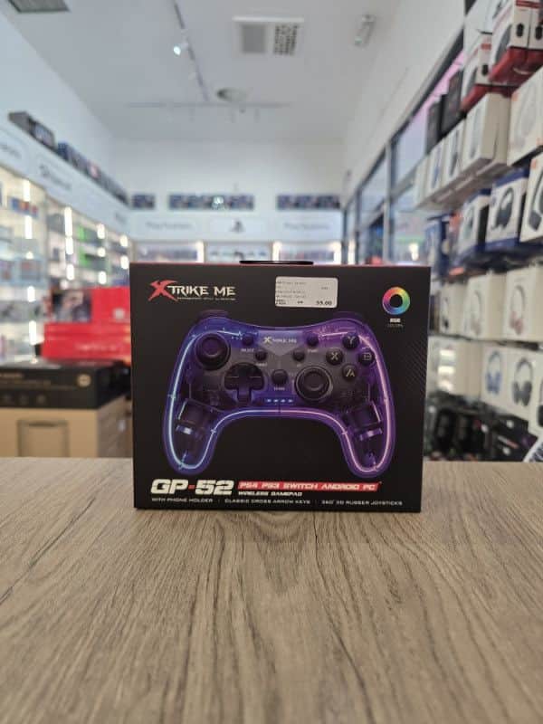 Gamepad Dzojstik kontroler X-Trike Xtrike GP-52 Transparent