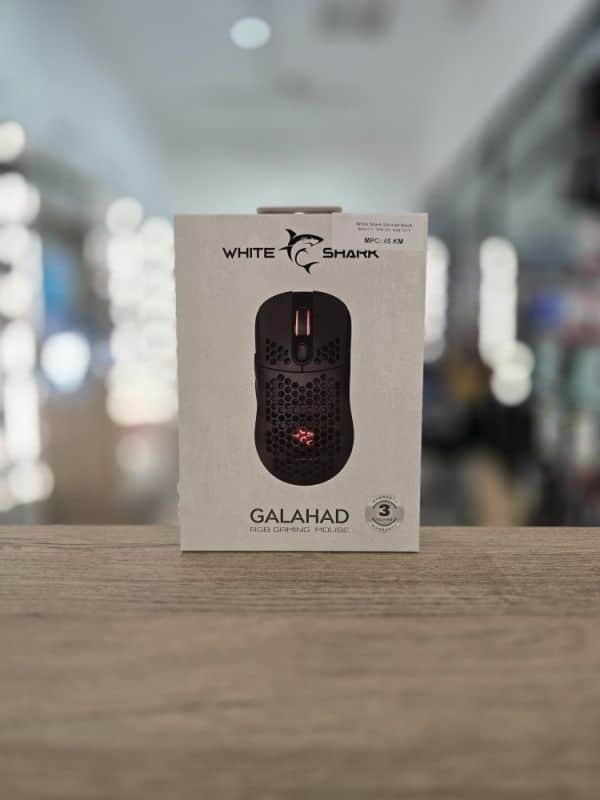 Gaming mis White Shark Galahad 6400DPI / crna