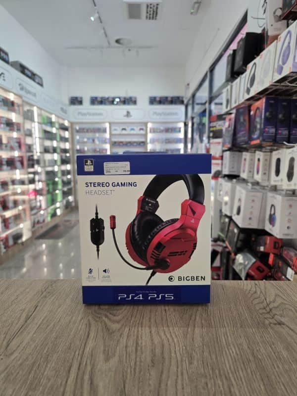 Gaming slusalice Bigben Stereo Headset Red PS4 PS5