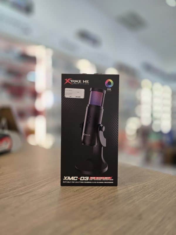 Gaming streaming mikrofon X-Trike Xtrike XMC-03 RGB