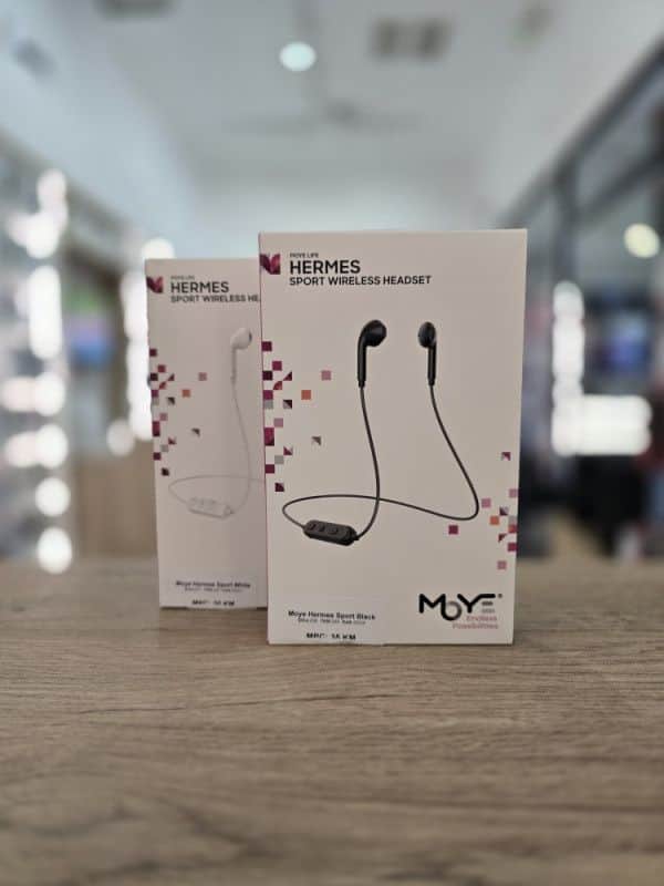 Bluetooth slusalice Moye Hermes Sport / crna