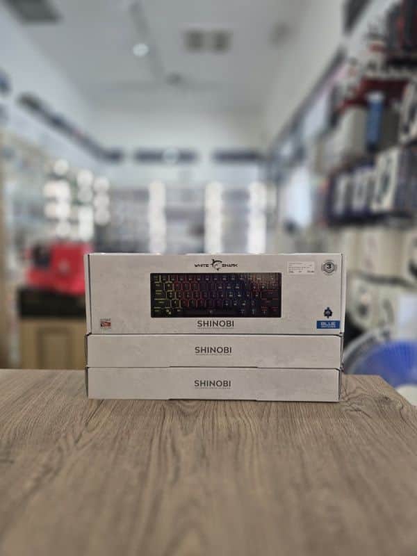 White Shark Shinobi HR Blue Switch gaming mehanicka tastatura