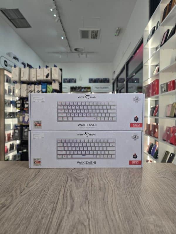 White Shark Wakizashi Red switch HR gaming mehanicka tastatura