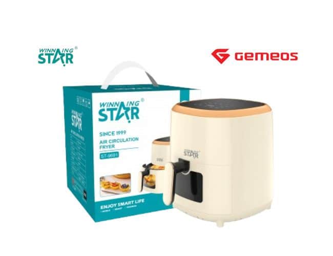 Friteza Air Fryer Winning Star ST-9691 3.2L 1200W touch screen