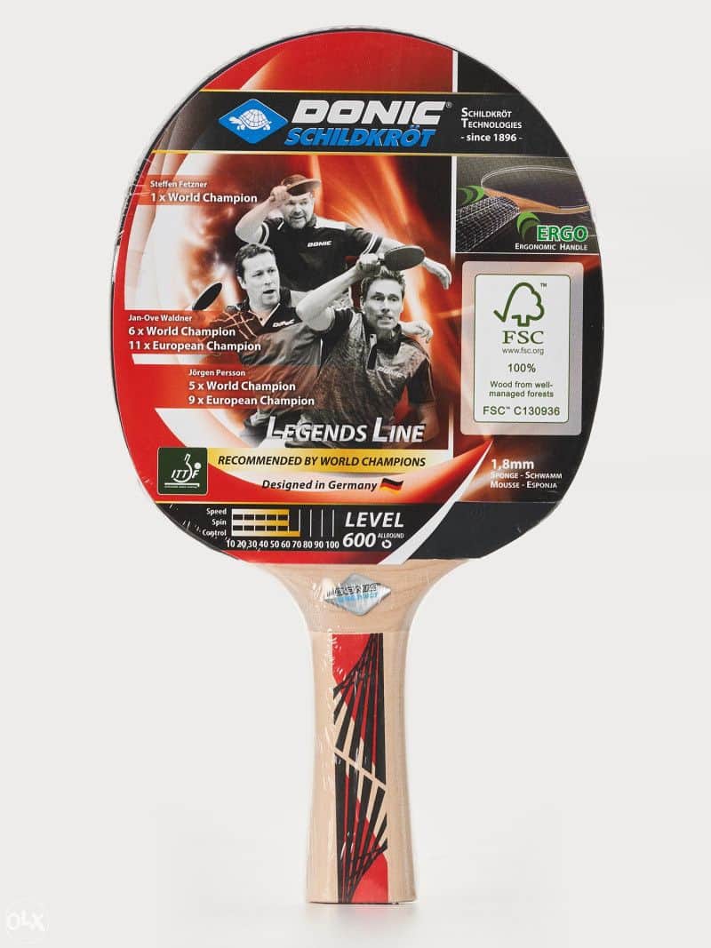DONIC Reket za Stoni Tenis LEGENDS 600