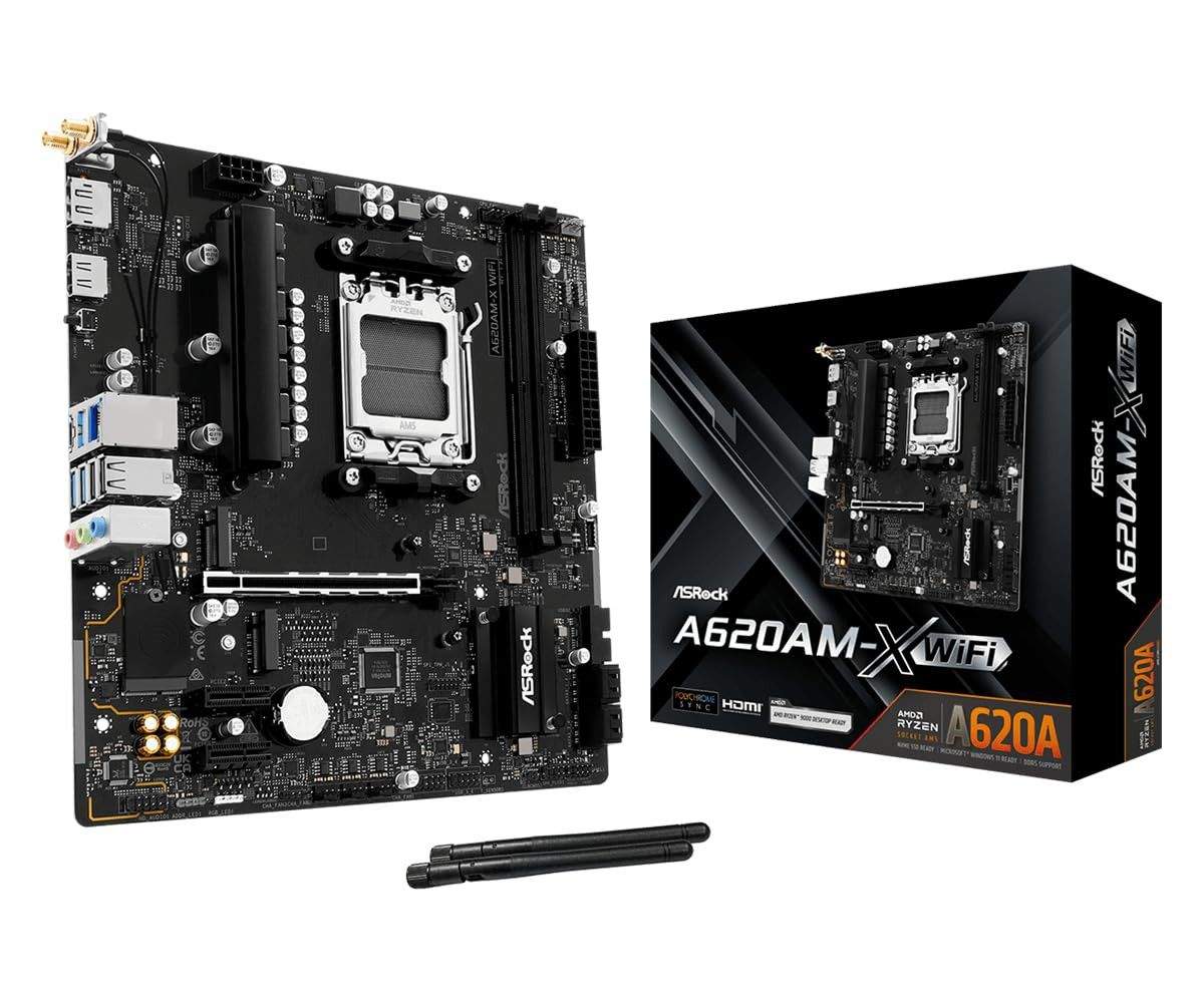 ASROCK MB A620AM-P, AM52xDDR5, DP, HDMI, 2xM.22xSATA, RAID, mATX