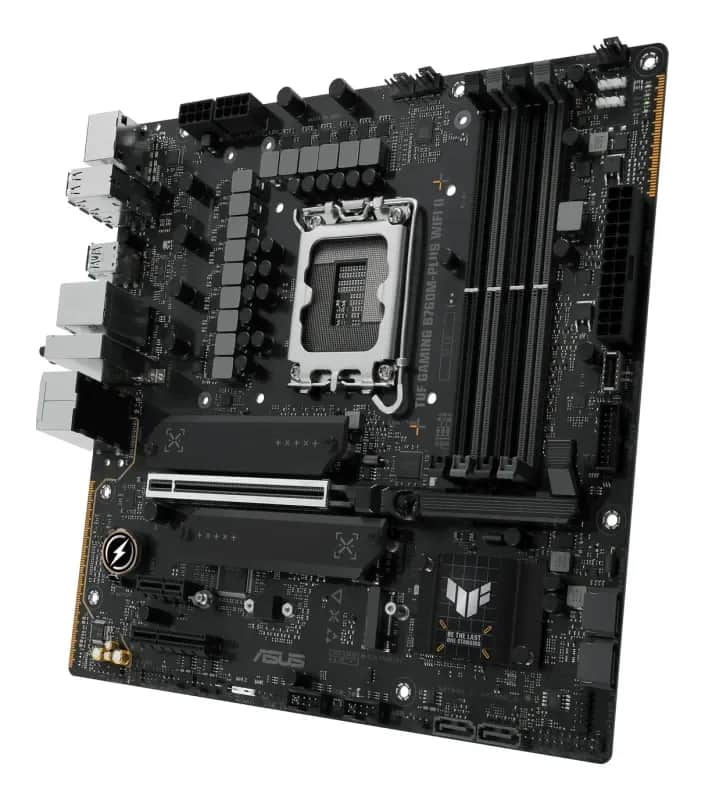 ASUS TUF GAMING B760M-BTF WFD4 LGA 1700,0 4x DDR4, 3x M.2 1x DP