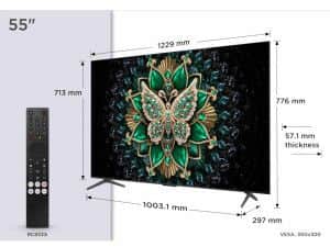 TCL 55"C6K 4K QD-Mini LED TV144Hz Google TV; Game Master;Dolby