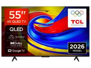 TCL 55"P7L 4K QLED Google TV60Hz, VRR, Dolby Armos;Dolby Vision