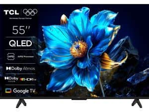 TCL 55"P7K 4K QLED TV 60HzGoogle TV; HDR multi-format;HVA Panel