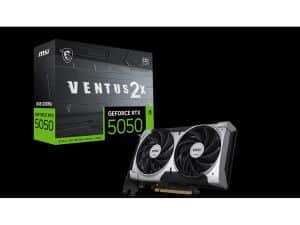 MSI RTX 5050 Ventus 2X OC 8GB 1x HDMI, 3x DP 128-bit