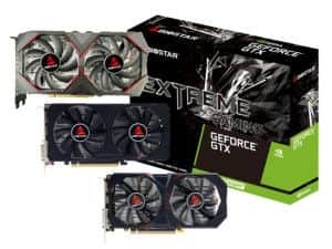 BIOSTAR VGA 1660 Super 6GB 6GB GDDR6, 192-bit, 1x DVI, 1x DP, 1x