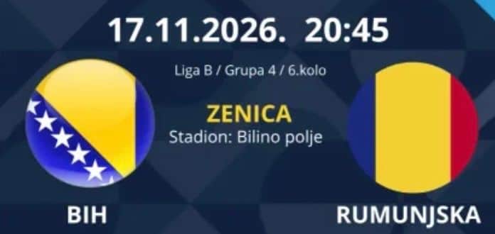 Ulaznice BiH Rumunija zapad