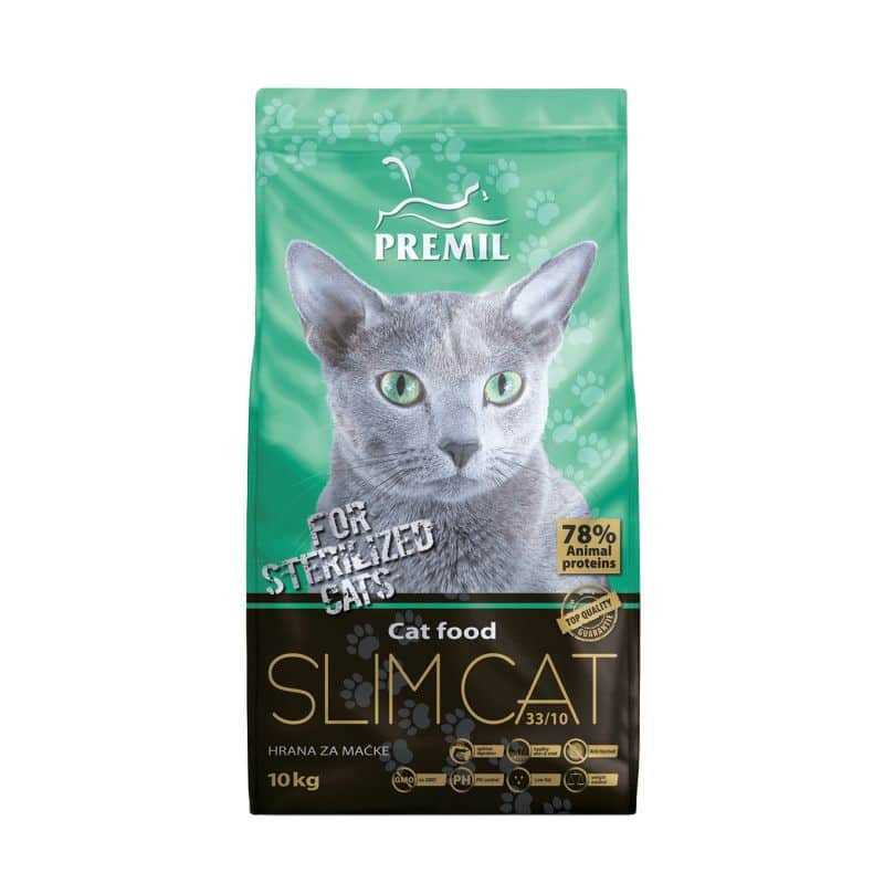Hrana za mačke SLIM CAT 2kg za sterilisane mace PREMIL