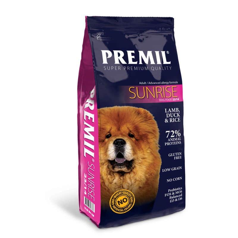 Hrana za pse SUNRISE 2,5kg Premil