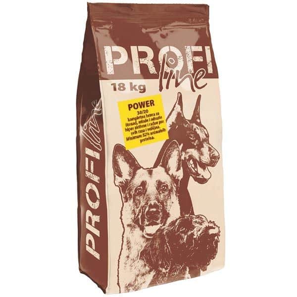 Hrana za pse Profi line POWER 18kg 30/20-junior