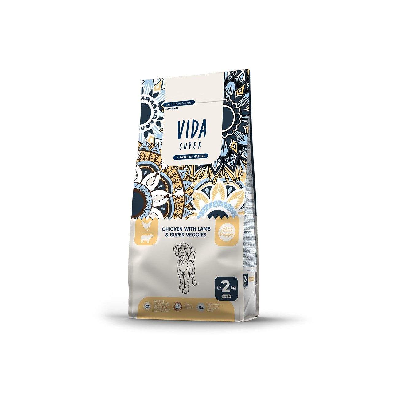 VIDA SUPER jagnjetina sa povrcem JUNIOR/PUPPY 2kg