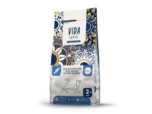 Hrana za mačke VIDA SUPER losos, povrće 2kg