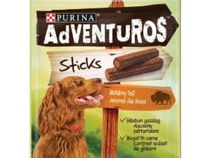 Poslastice za pse ADVENTUROS sticks bizon 120gr