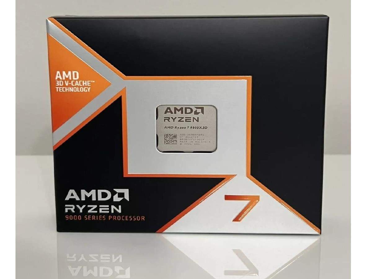 AMD Ryzen 7 9800X3D AM5 BOX8 cores,16 threads,4.7GHz96MB
