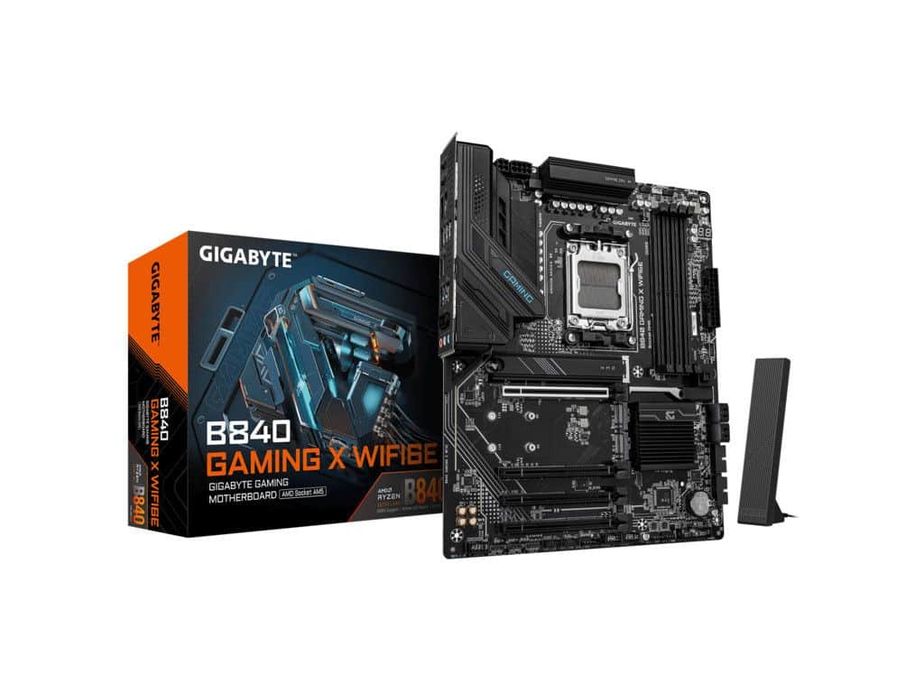 Gigabyte MB B840 GAMING X WF6E AM5, 4x DDR5, 3x M.2, 4x SATA